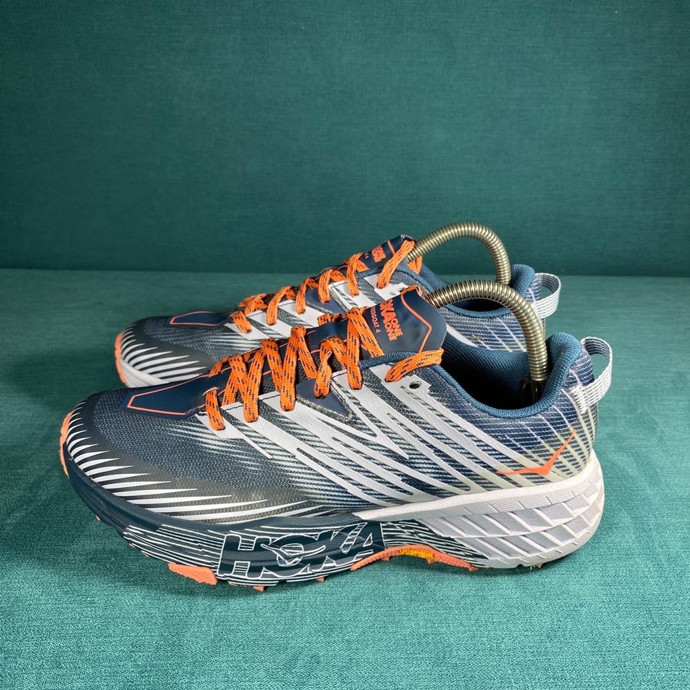 Size 8.5 - Women’s Hoka One Speedgoat 4 multicolor shoes
